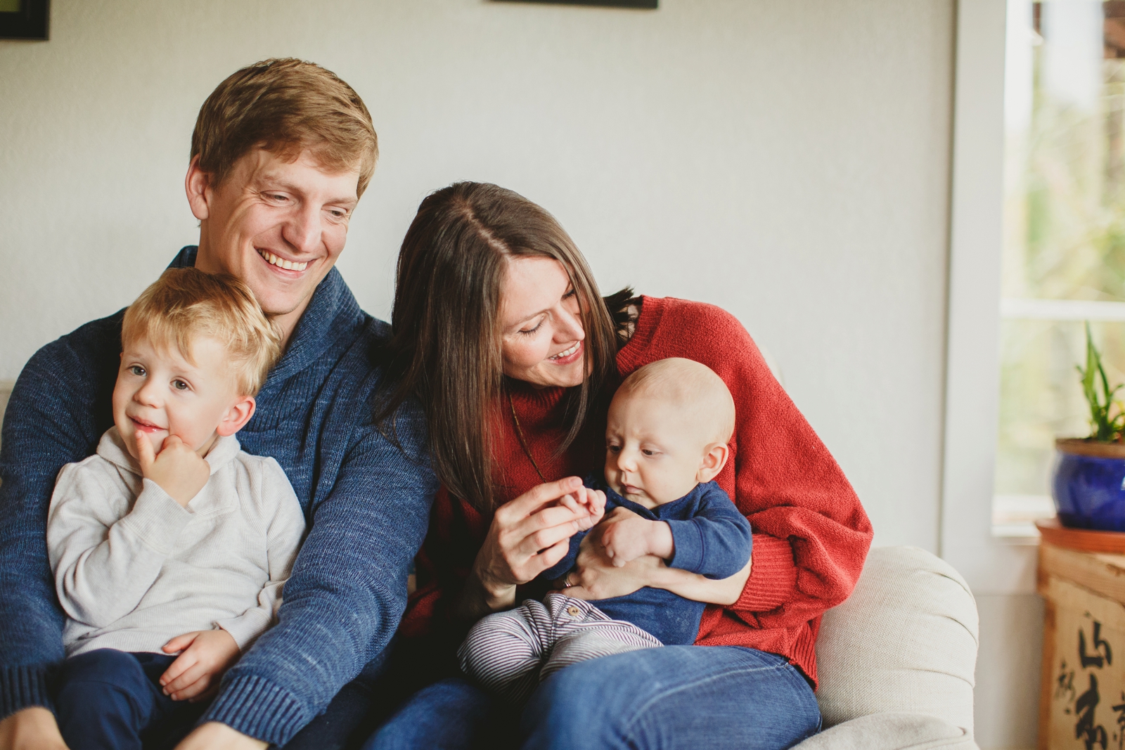 Perrin Family, in home family shoot- {Bellingham Family Photographers ...