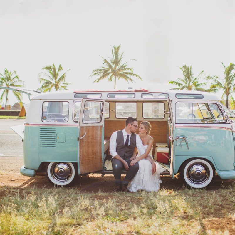 Volkswagen Van Wedding by Jagger Photography