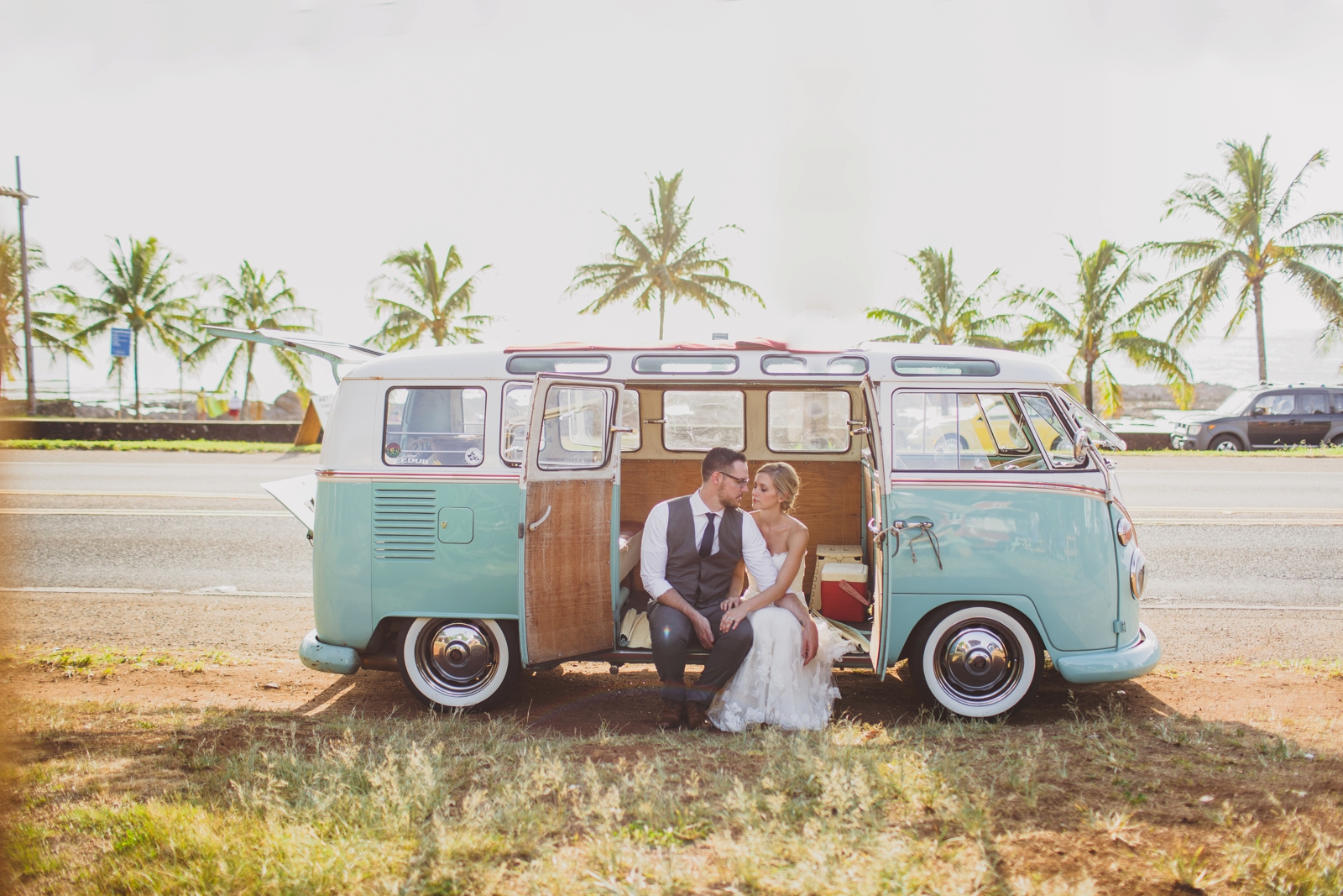 Volkswagen Van Wedding by Jagger Photography