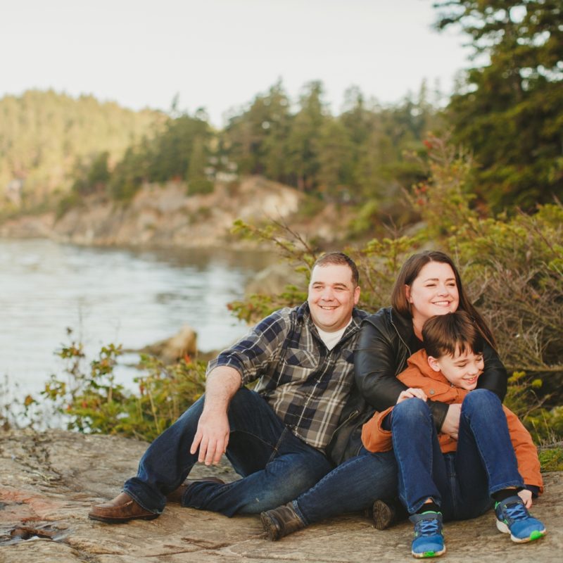 larrabee state park fall family shoot by jagger photography