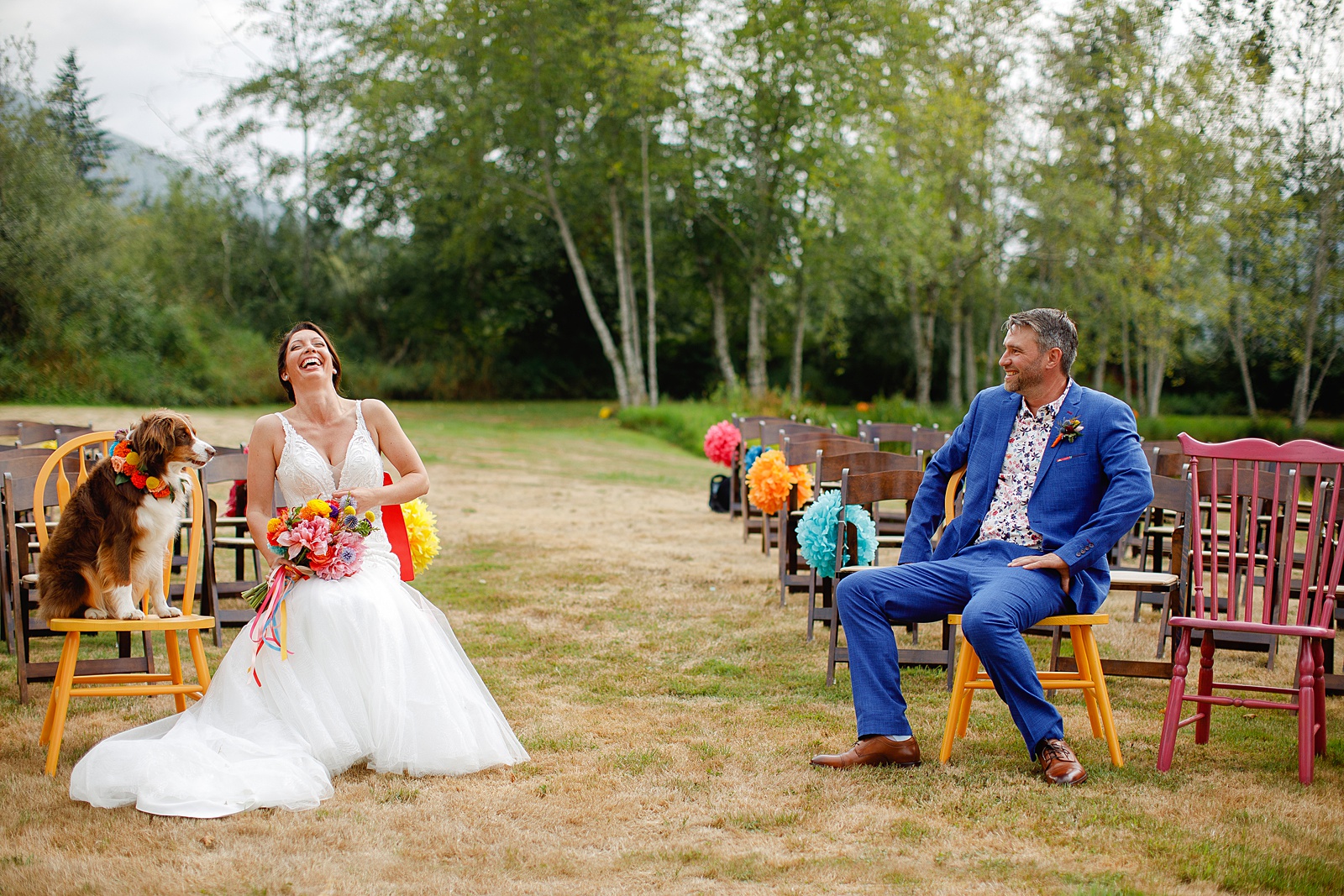 Boho Wedding in Bellingham Washington